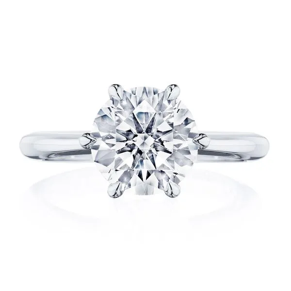Round Solitaire Engagement Ring Aires Jewelers Morris Plains, NJ