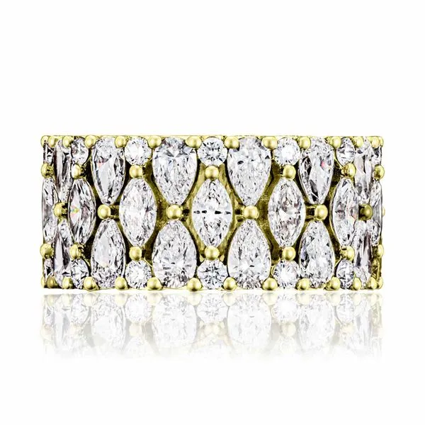 Marquise and Pear Mosaic Band Aires Jewelers Morris Plains, NJ