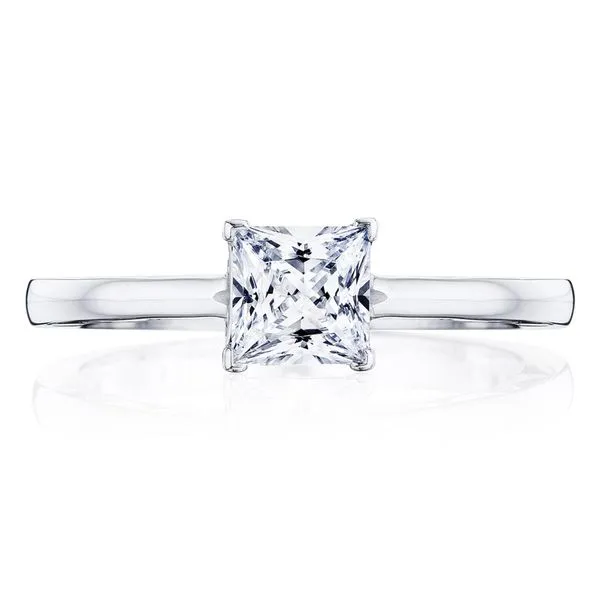 Princess Solitaire Engagement Ring Aires Jewelers Morris Plains, NJ