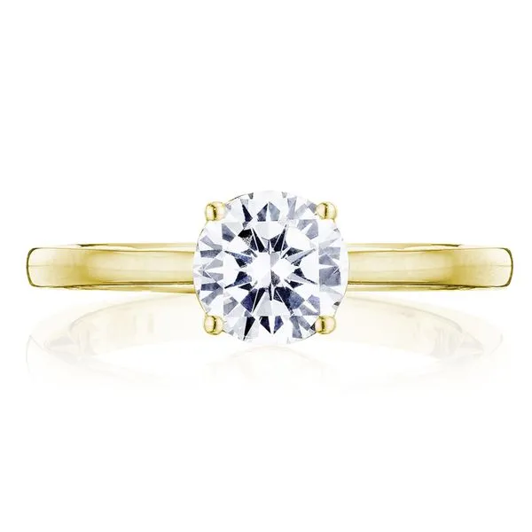 Round Solitaire Engagement Ring Aires Jewelers Morris Plains, NJ