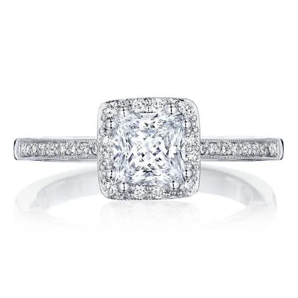 Princess Bloom Engagement Ring Aires Jewelers Morris Plains, NJ