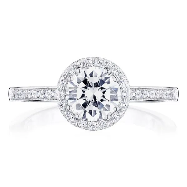 Round Bloom Engagement Ring Aires Jewelers Morris Plains, NJ