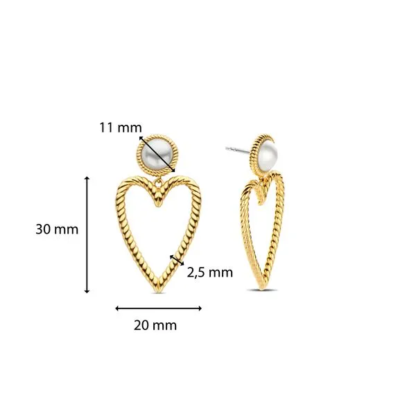 TI SENTO Earrings 7925YP Image 5 Valentine's Fine Jewelry Dallas, PA