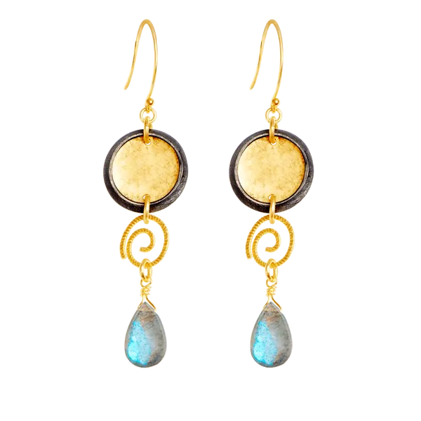 Emma Earrings E157 GO Leslie E. Sandler Fine Jewelry and Gemstones rockville , MD