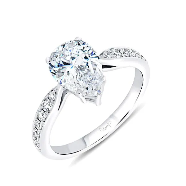 Uneek Straight Engagement Ring Aires Jewelers Morris Plains, NJ