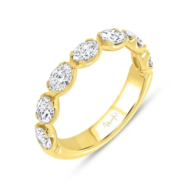 Uneek Timeless Collection Straight Round Wedding Ring Aires Jewelers Morris Plains, NJ