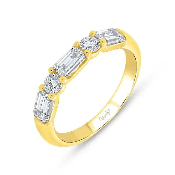 Uneek Timeless Collection Five-Stone Diamond Anniversary Ring Tracy Jewelers Spokane, WA
