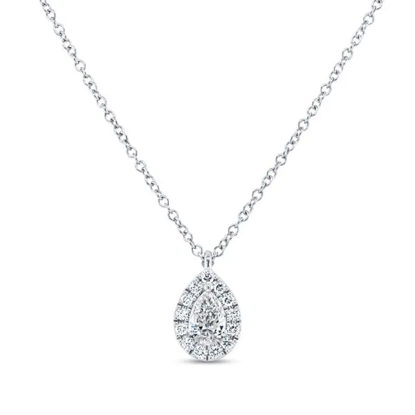 Uneek Timeless Collection Diamond Drop Necklace Diamond Source Jewelers Greenwood Village, CO