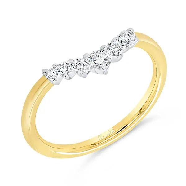 Uneek Timeless Collection Curved Fashion Ring Diamond Source Jewelers Greenwood Village, CO