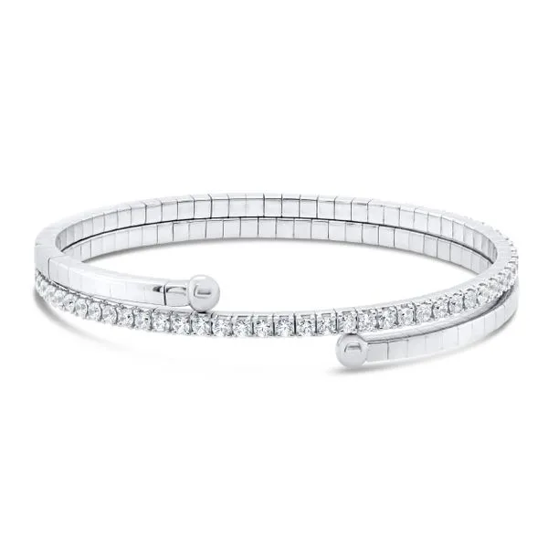 Uneek Timeless Collection 3-Row Slip-On Bangle Diamond Source Jewelers Greenwood Village, CO