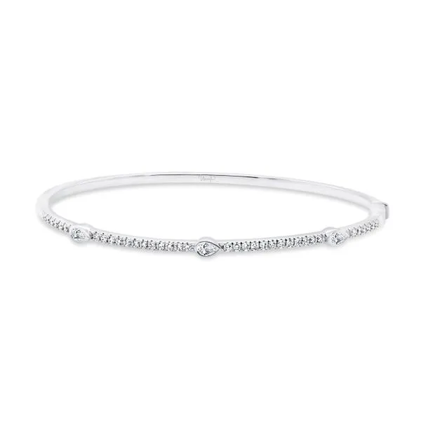 Uneek Alexandria Collection Bezel Clasp Bangle Diamond Source Jewelers Greenwood Village, CO
