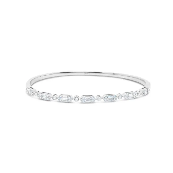 Uneek Timeless Collection 1-Row Clasp Bangle Diamond Source Jewelers Greenwood Village, CO