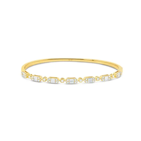 Uneek Timeless Collection 1-Row Clasp Bangle Diamond Source Jewelers Greenwood Village, CO