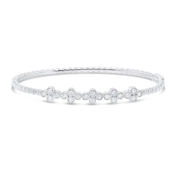 Uneek Clover Clasp Bangle Quest Fine Jewelers Fairfax, VA