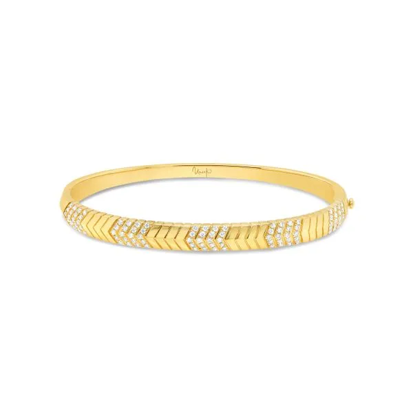 Uneek Gatsby Collection Clasp Bangle Diamond Source Jewelers Greenwood Village, CO