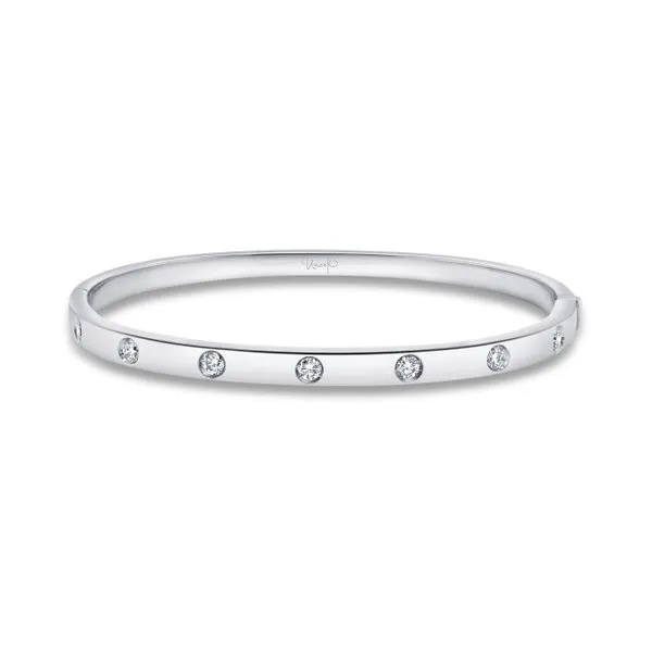 Uneek Stackable Collection Bezel Clasp Bangle Diamond Source Jewelers Greenwood Village, CO