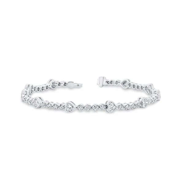 Uneek 1-Row Link Bracelet Quest Fine Jewelers Fairfax, VA