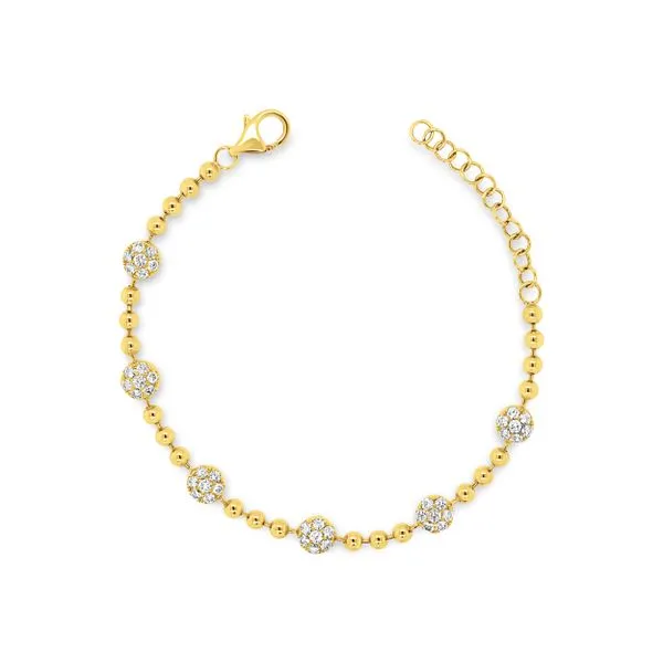 Uneek Petals Collection Bead Fashion Bracelet Diamond Source Jewelers Greenwood Village, CO