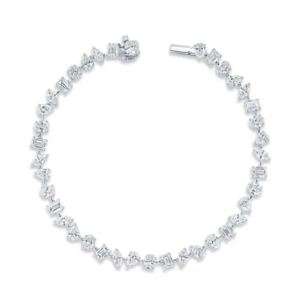 Uneek Petals Collection Link Bracelet Quest Fine Jewelers Fairfax, VA