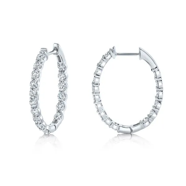 Uneek Timeless Collection Hoop Earrings Diamond Source Jewelers Greenwood Village, CO