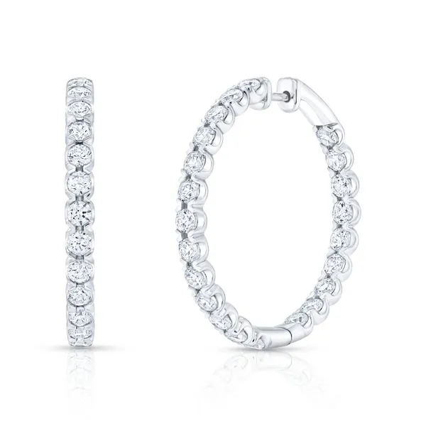 Uneek Timeless Collection Hoop Earrings Diamond Source Jewelers Greenwood Village, CO