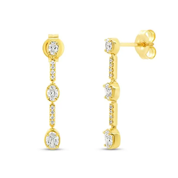 Uneek Alexandria Collection Dangle Earrings Tracy Jewelers Spokane, WA