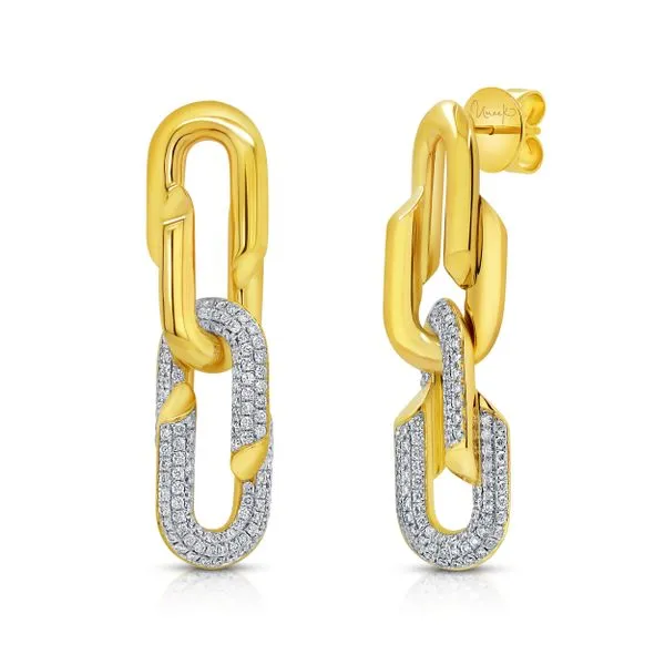 Uneek Legacy Collection Drop Earrings Diamond Source Jewelers Greenwood Village, CO
