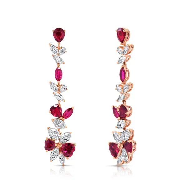 Uneek Precious Collection Chandelier Earrings Diamond Source Jewelers Greenwood Village, CO