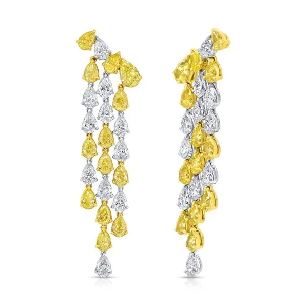 Uneek Natureal Collection Drop Earrings Diamond Source Jewelers Greenwood Village, CO
