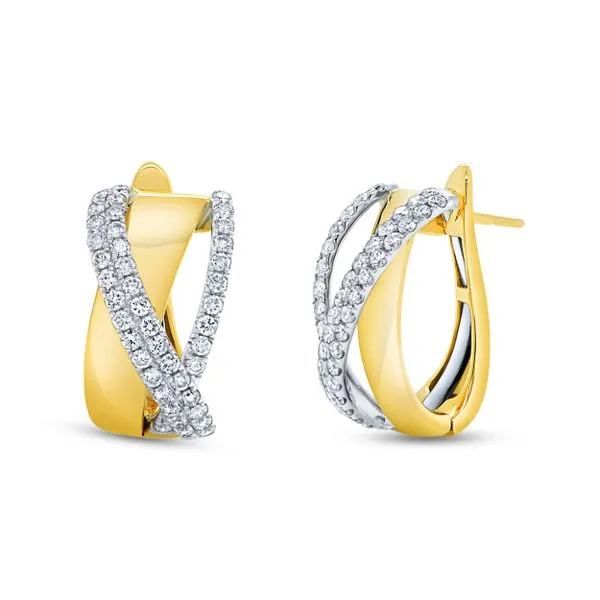 Uneek Huggie Earrings Diamond Source Jewelers Greenwood Village, CO