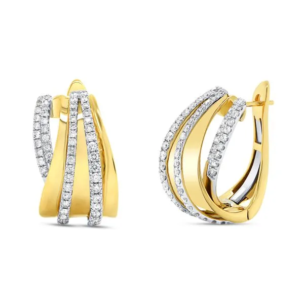 Uneek Huggie Earrings Diamond Source Jewelers Greenwood Village, CO