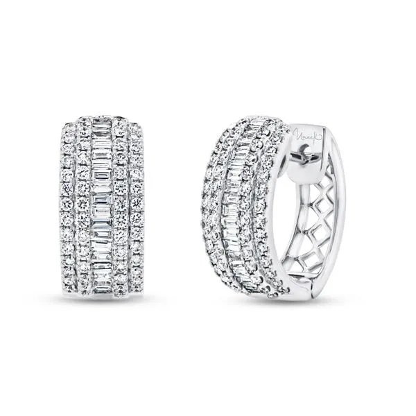 Uneek Lace Collection Huggie Earrings Tracy Jewelers Spokane, WA