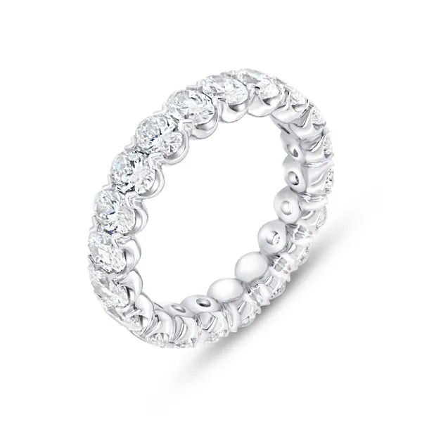 Uneek Eternity Collection Eternity Oval Diamond Eternity Ring Diamond Source Jewelers Greenwood Village, CO