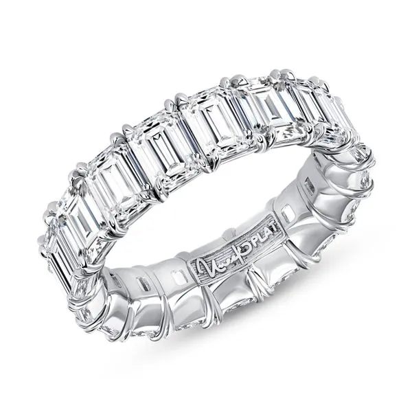 Uneek Eternity Collection Eternity Emerald Eternity Ring Quest Fine Jewelers Fairfax, VA