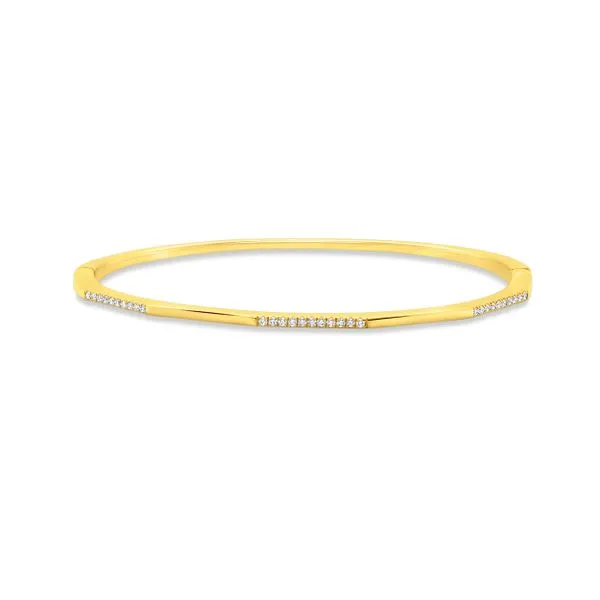 Uneek Stackable Collection 1-Row Clasp Bangle Diamond Source Jewelers Greenwood Village, CO