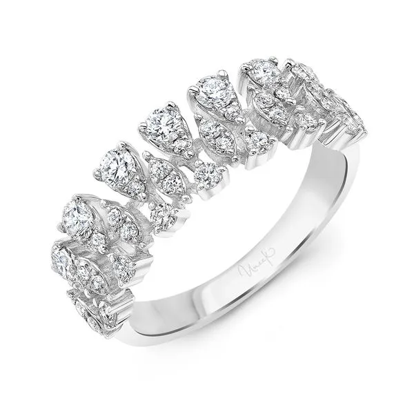 Uneek Lace Collection 3-Row Fashion Ring Quest Fine Jewelers Fairfax, VA