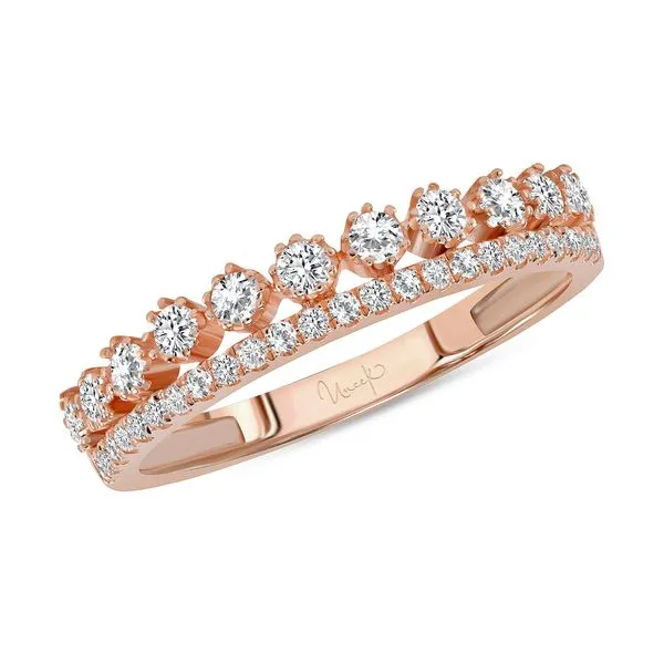 Uneek Stackable Collection 2-Row Stackable Ring Quest Fine Jewelers Fairfax, VA