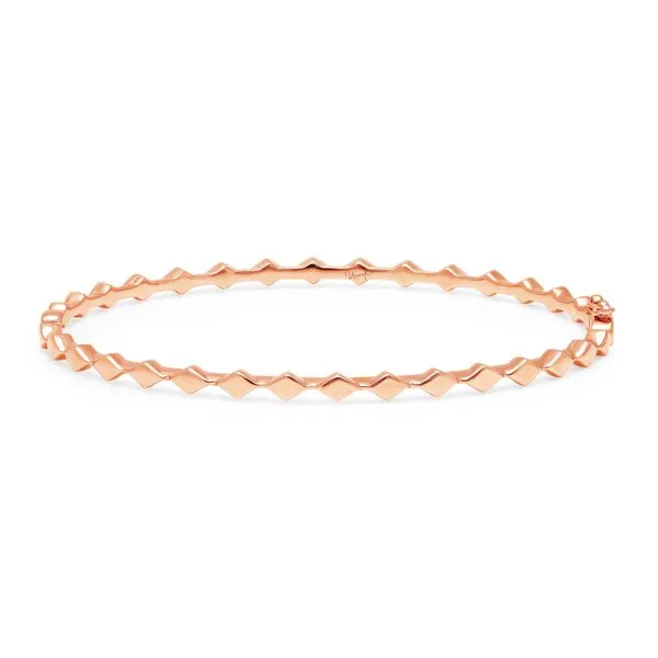 Uneek Stackable Collection 1-Row Clasp Bangle Diamond Source Jewelers Greenwood Village, CO