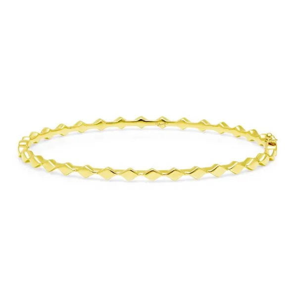 Uneek Stackable Collection 1-Row Clasp Bangle Quest Fine Jewelers Fairfax, VA