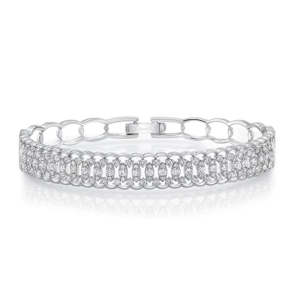 Uneek Lace Collection Clasp Bangle Diamond Source Jewelers Greenwood Village, CO