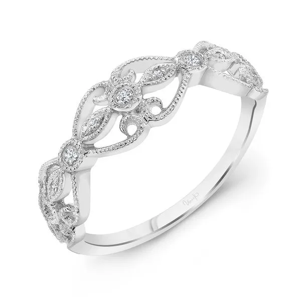 Uneek Floral Fashion Ring Diamond Source Jewelers Greenwood Village, CO