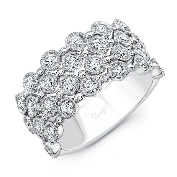 Uneek Lace Collection 4-Row Fashion Ring Quest Fine Jewelers Fairfax, VA