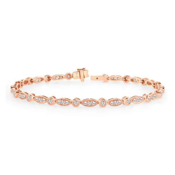 Uneek 1-Row Link Bracelet Quest Fine Jewelers Fairfax, VA