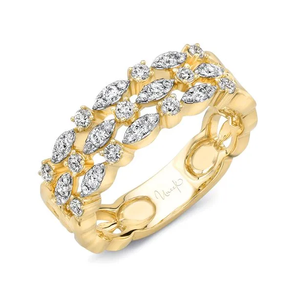Uneek Lace Collection 3-Row Fashion Ring Diamond Source Jewelers Greenwood Village, CO
