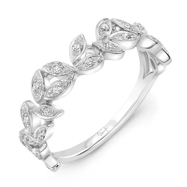 Uneek Stackable Collection Floral Stackable Ring Quest Fine Jewelers Fairfax, VA