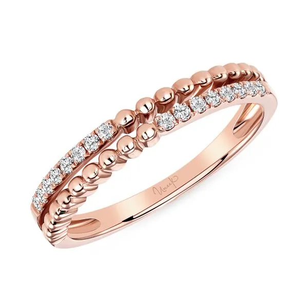 Uneek Stackable Collection 2-Row Diamond Stackable Ring Diamond Source Jewelers Greenwood Village, CO