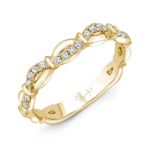 Uneek Stackable Collection Twist Stackable Ring Diamond Source Jewelers Greenwood Village, CO