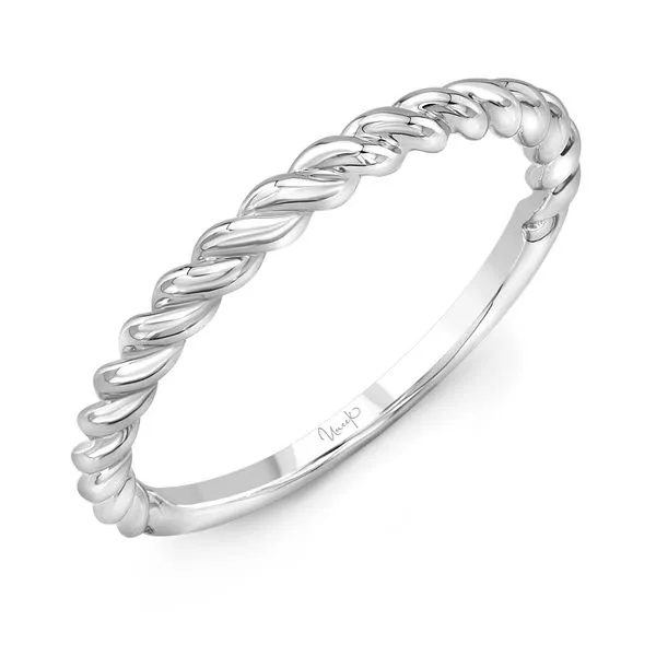 Uneek Stackable Collection Twist Stackable Ring Diamond Source Jewelers Greenwood Village, CO