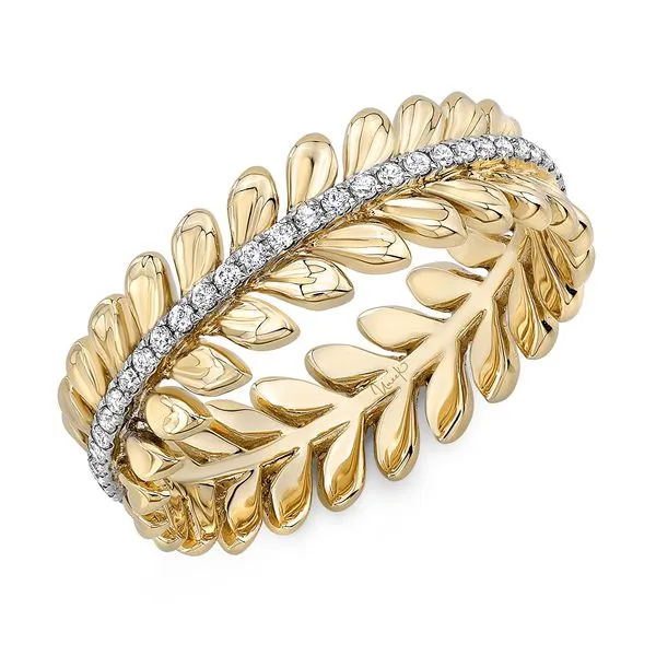 Uneek Stackable Collection Floral Stackable Ring Diamond Source Jewelers Greenwood Village, CO