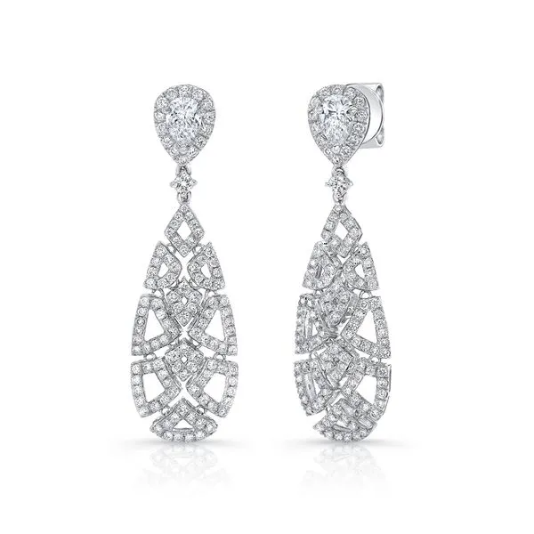 Uneek Gatsby Collection Chandelier Earrings Diamond Source Jewelers Greenwood Village, CO